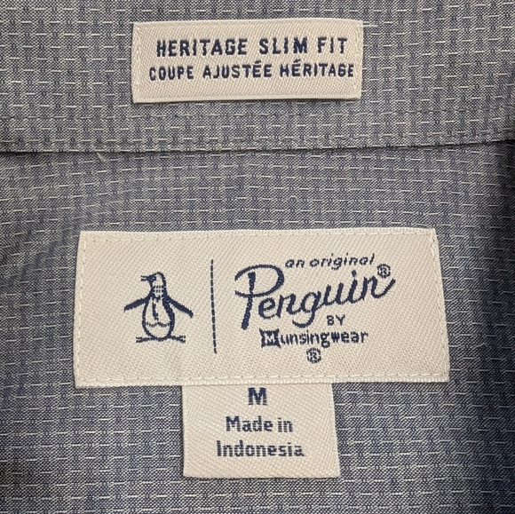 Penguin M button down casual shirt - Picture 4 of 5